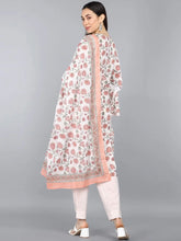 Pure Cotton Printed Kurta Pant Dupatta-VKSKD1123AB
